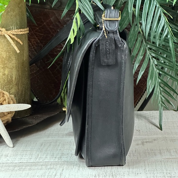 COACH - Metropolitan Legacy Black Leather Briefcase Laptop  L4C-5180 - Picture 8 of 15